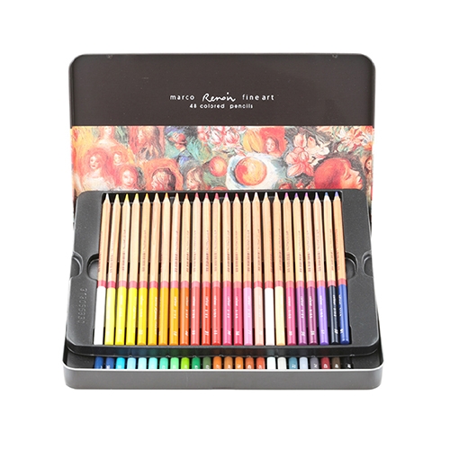 马可48色彩色铅笔